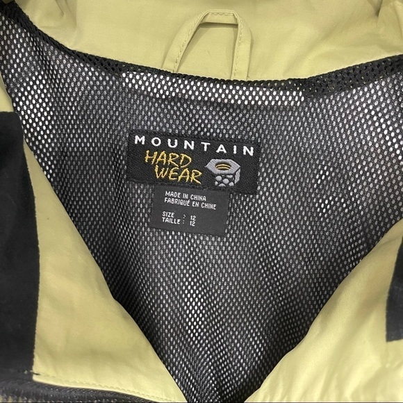 Mountain Hardwear Conduit Green Colorblock Outdoor Jacket Hooded 12 - Picture 5 of 9